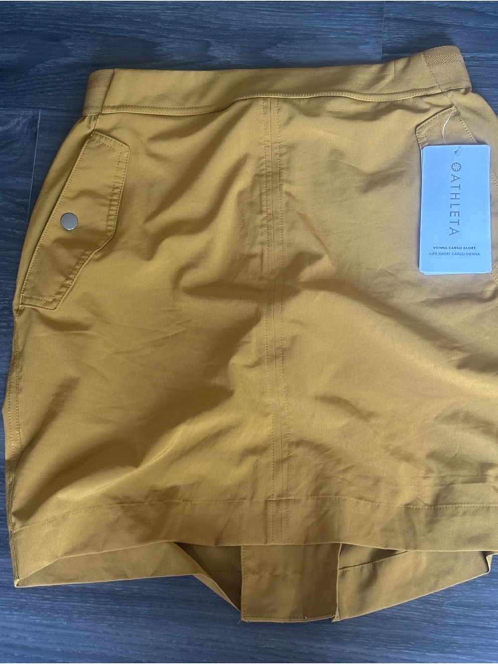 Athleta Golden Mustard Active Skort
